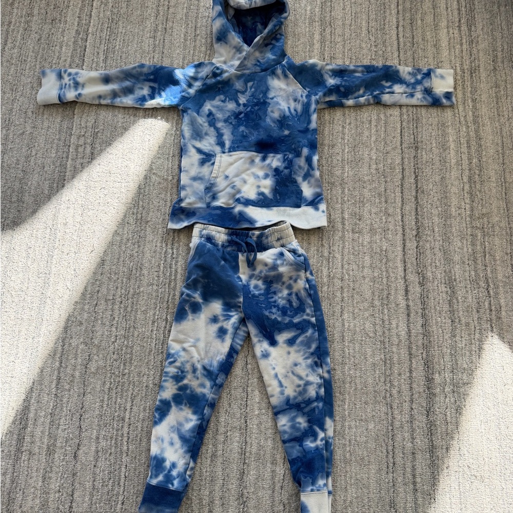 Birdie Bean Tie-Dye Hoodie and Jogger Set